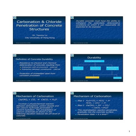Carbonation chloride penetration_of_concrete_structures