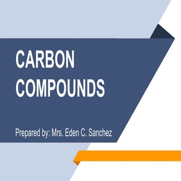 Carbon compounds