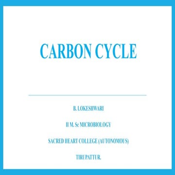 Biogeo chemical cycle...(Carbon cycle).pptx