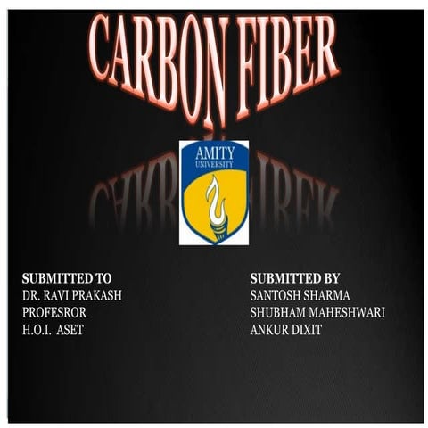 Carbon fibre final ppt
