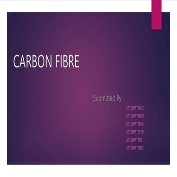 CARBON FIBRE final ppt.pptx