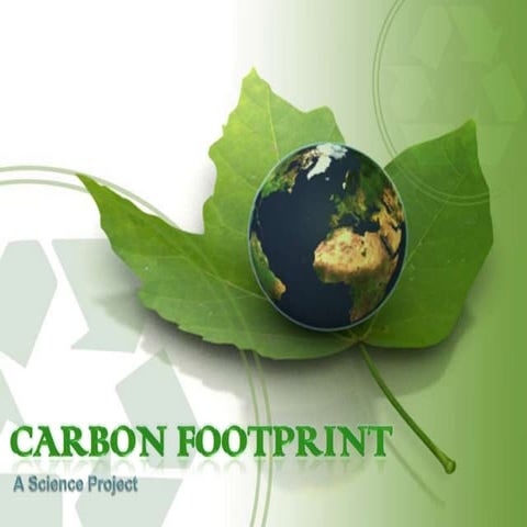 Carbon Footprint - CSR | PPTX