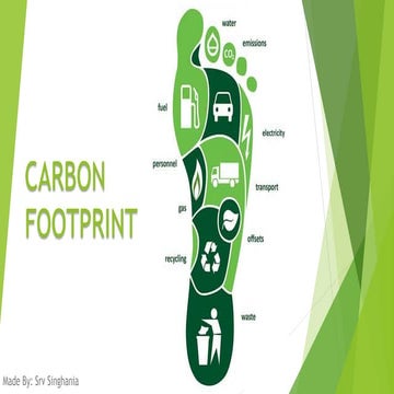 Carbon Footprint - CSR