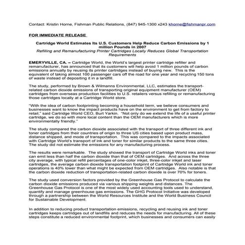  Carbon footprint release final