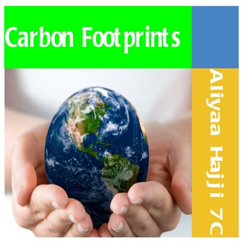 Carbon footprints