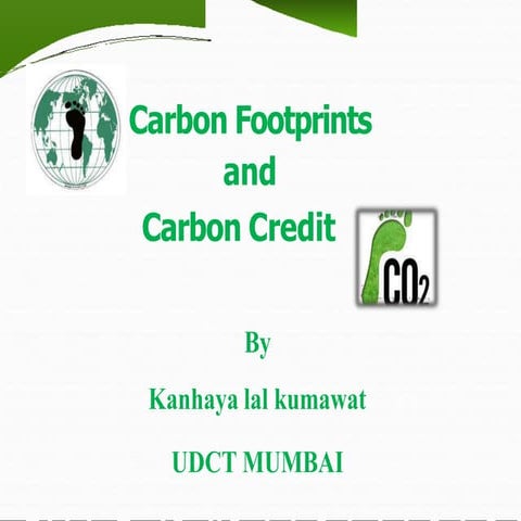Carbon Footprints related to environment