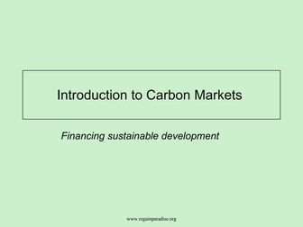 Introduction to Carbon Markets 