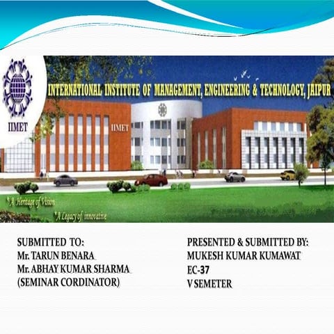 Carbon nanotubes.pptx is a presentation on carbon nanotubes