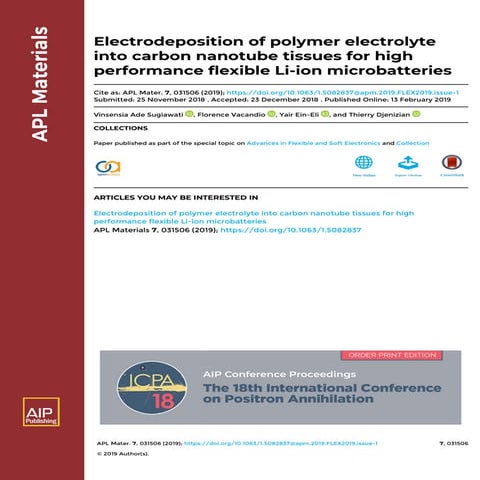 Direct prelithiation of carbon nanotubes for flexible li ion batteries ...