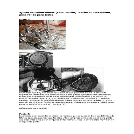 Carburacion