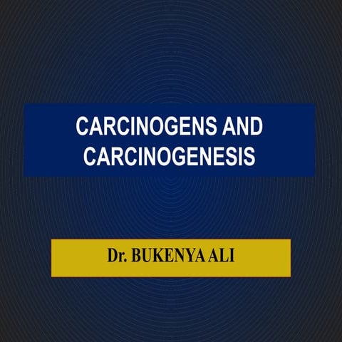 Carcinogenesis power point presentation.pptx