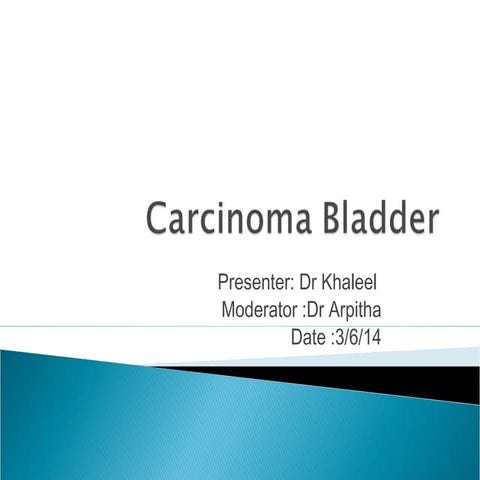 Radiation for the Treatment of Bladder Cancer | PPTX