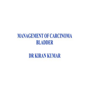 Carcinoma Bladder.pptx