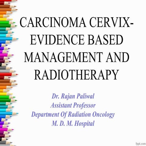 Management of Carcinoma cervix 