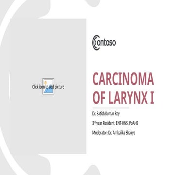 Carcinoma of larynx I head neck oncology.pptx