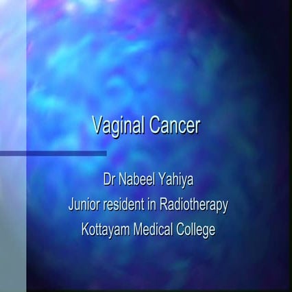 Carcinoma vagina