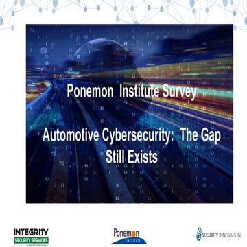 Car Cybersecurity: The Gap Still Exists