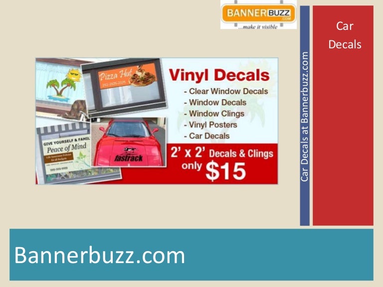 Car Decals Fulfills Advertising And Personalization Requirement For Y