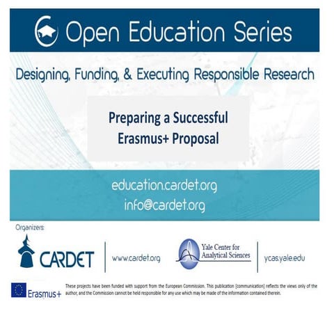 Preparing Successful Erasmus+ Proposals (Greek)