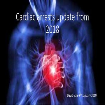 Cardiac arrests update from 2018