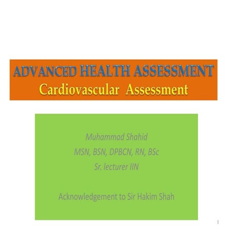 cardiac Assessment.ppt