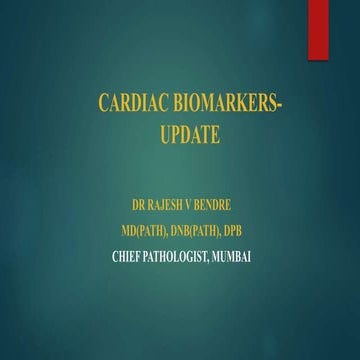 Cardiac biomarker- Update
