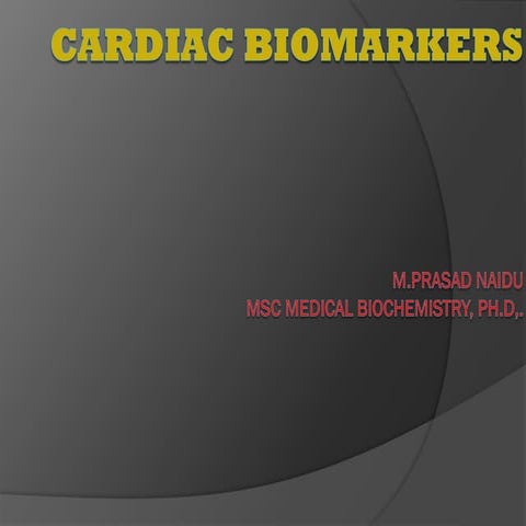 Cardiac biomarkers