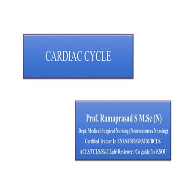 cardiac cycle.pptx ESSENTIAL INFORMATIONS TO STUDY
