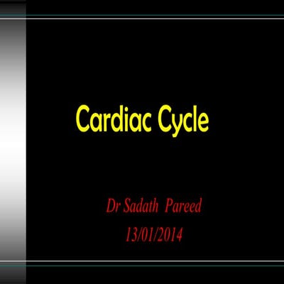 Cardiac cycle  & pressure wave forms   copy
