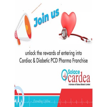 cardiac diabetic pcd companies in india - Solace Biotech Limited | PDF