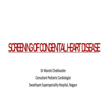 Cardiac emergencies or screening  in neonate.pptx