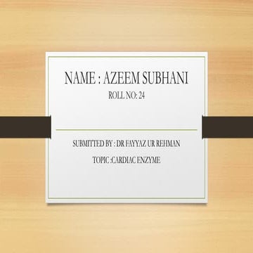 cardiac enzyme.pptx power point presentation