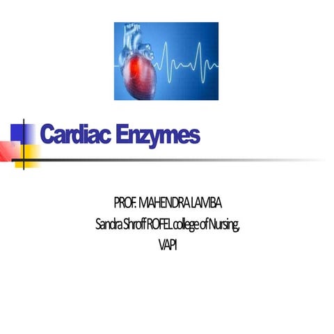 Cardiac enzymes