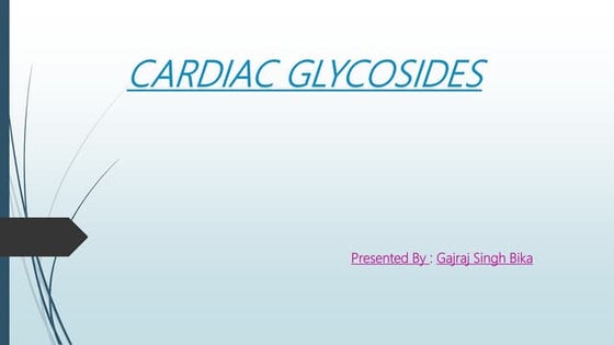 Digoxin | PPT