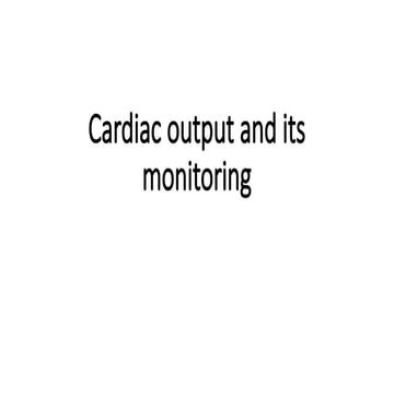 Cardiac output and its monitoring 4.pptx
