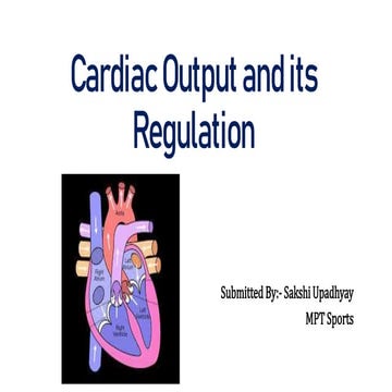 Cardiac Output and its Regulation.pptx