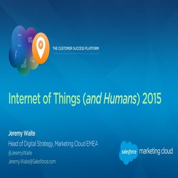 Internet of Things (and Humans) #d15