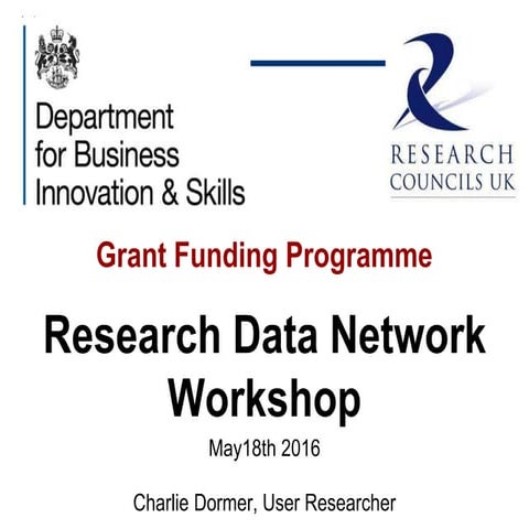 Grant Funding Programme