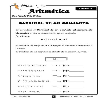 Cardinal de conjuntos