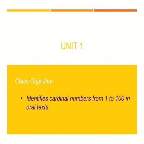 Cardinal Numbers | PPTX