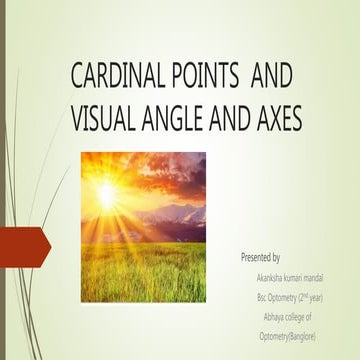 Cardinal points