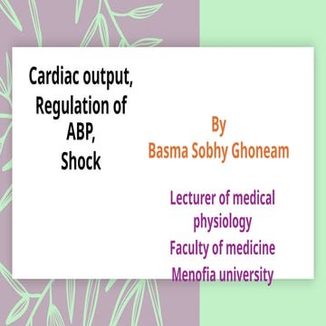 Arterial blood pressure regulation &  C.O.P.(2).pptx