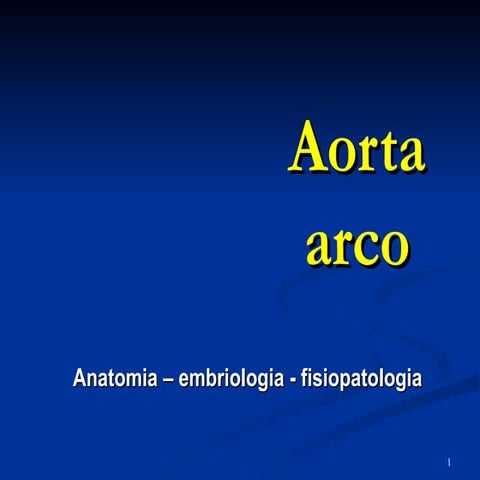 Cardiochirurgia   Aorta   Arco