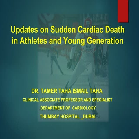update on sudden cardiac death in athletes and young generation | PPT