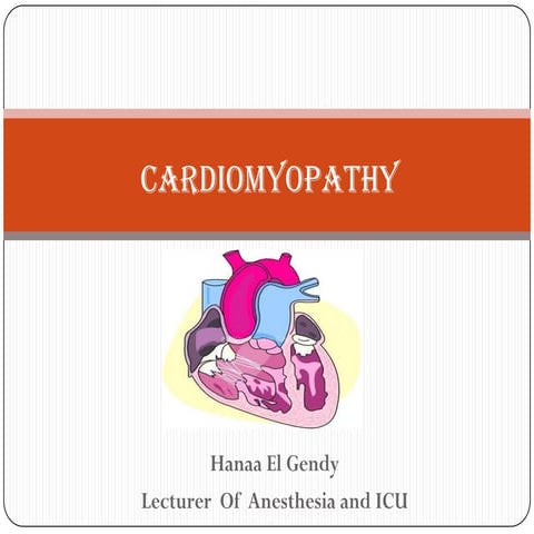 Cardiomyopathy (3)
