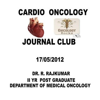 Cardio  oncology