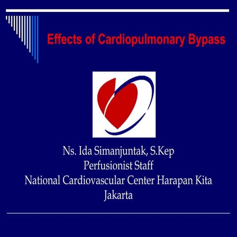 Cardiopulmonary bypass effect to others organs
