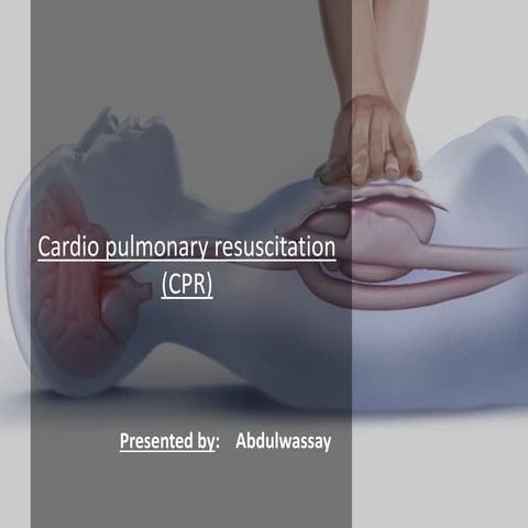 Cardiopulmonary Resuscitation (CPR).pptx