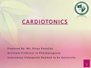 CARDIOTONICS.pptx