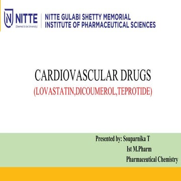 CARDIOVASCULAR.(MPHARM,BPHARM,MSC,BSC, MBBS